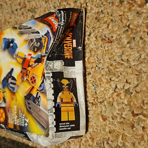 Marvel Lego Wolverine Mech Armor Not Open See Description - Picture 5 of 8